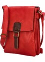 Dámská crossbody kabelka červená - Paolo bags Oresta červená