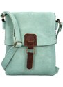 Dámská crossbody kabelka zelená - Paolo bags Oresta zelená