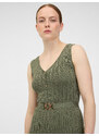 Orsay Khaki dámské svetrové šaty - Dámské