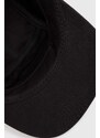 Bavlněná baseballová čepice NEIGHBORHOOD Mil Jet Cap černá barva, s aplikací, 241YGNH.HT08