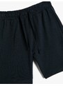 Koton Shorts Basic with Tie Waist Pocket Cotton Cotton