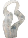 Šedá kameninová soška Bloomingville Rouyi 34,5 cm