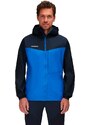 Pánská bunda Mammut Kento Light HS Hooded Jacket Ice/Marine