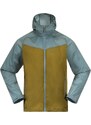 Pánská bunda Bergans Microlight Jacket Olive Green/Smoke Blue