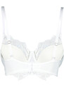 Trendyol Bridal White Brode Lace Detailed Covered Knitted Bra