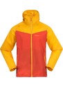 Pánská bunda Bergans Microlight Jacket Brick/Light Golden Yellow