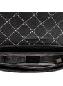 Elegantní kabelka se stříbrnými detaily Tamaris 33053,100 černá