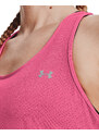 Dámské tílko Under Armour Hg Armour Racer Tank Pink Punk