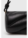 Kožená kabelka Fiorucci Black Leather Mella Bag černá barva, U01FPABA001LE04BK01