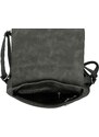 Tessra Trendy dámský koženkový kabelko-batoh Erlea, černá