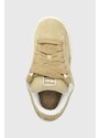 Kožené sneakers boty Puma Suede XL béžová barva, 395205