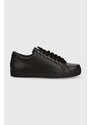 Kožené sneakers boty Novesta ITOH černá barva, N774004.01Y01Y615