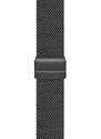 Řemínek pro apple watch Daniel Wellington Smart Watch Mesh strap šedá barva