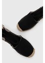 Espadrilky Gant Luliza černá barva, na klínku, 28568593.G00