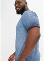 bonprix Tričko v sepraném vzhledu, z organické bavlny Modrá