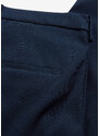 bonprix Strečové kalhoty Modrá