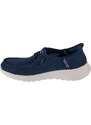 TMAVĚ MODRÉ SLIP-ON TENISKY SKECHERS SLIP-INS GO WALK JOY - IDALIS Tmavě modrá