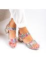 Dámské barevné sandály Laura Vita Hucbio 05 Gris
