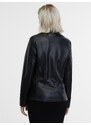 Orsay Černá dámská koženková bunda - Dámské