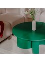 noo.ma Zelený konferenční stolek Gavo 95 cm