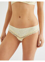 Koton Brazilian Panties Ruched Cotton Textured