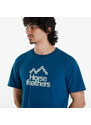 Pánské tričko Horsefeathers Rooter Tech T-Shirt Chain Sail Blue