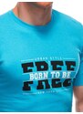 Inny Tyrkysové tričko s nápisem FREE S1924