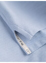 Ombre Clothing Pánská polokošile z piké úpletu - světle modrá V17 S1374