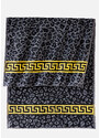 bonprix Ručník s leopardím vzorem Černá