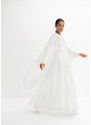 bonprix Svatební šaty s krajkou Bílá