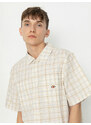 Dickies Surry Shirt (outdoor check whitecap)hnědá