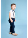 DEFACTO Baby Boy Muslin Trousers 2 Piece Set