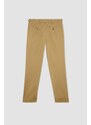 DEFACTO Tapered Fit Double Hem Twill Trousers