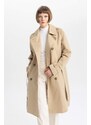 DEFACTO Waterproof Regular Fit Belted Trench Coat