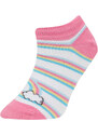 DEFACTO Girls 5 Pack Cotton Booties Socks