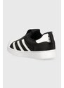 Dětské sneakers boty adidas Originals SUPERSTAR 360 černá barva