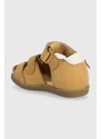 Dětské semišové sandály Shoo Pom PIKA SCRATCH béžová barva