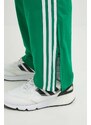 Tepláky adidas Originals zelená barva, s aplikací, IU0768
