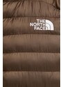 Sportovní vesta The North Face Huila hnědá barva, NF0A85AFHCF1