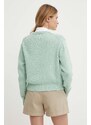 Bavlněný svetr Polo Ralph Lauren zelená barva, 211935309