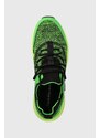Sneakers boty Calvin Klein Jeans RETRO TENNIS LOW SOCK MIX UC zelená barva, YM0YM00928