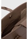 Kožená kabelka Guess DIANA béžová barva, HWDIAA L4176