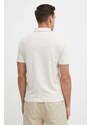 Bavlněné polo tričko Pepe Jeans HAZZEL béžová barva, PM542150