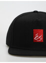 eS Main Block Snapback ZD (black/red)černá