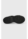 Sandály Pepe Jeans PLS90653 dámské, černá barva, na platformě, VENUS BLOCK