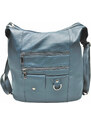 Tapple Středně modrý kabelko-batoh 2v1 s kapsami Rixie