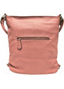 Bella Belly Stylový starorůžový kabelko-batoh 2v1 s třásněmi