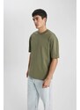 DEFACTO Oversize Fit Crew Neck T-Shirt