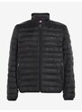 Černá pánská prošívaná bunda Tommy Hilfiger Packable Recycled Jacket - Pánské