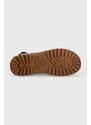Kožené sandály Timberland Clairemont Way dámské, černá barva, TB0A61TRW021